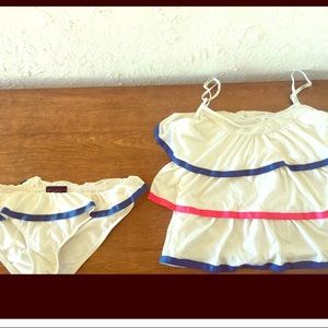 Marc by Marc Jacobs Ruffle Tankini